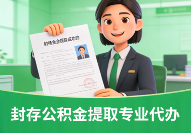 临沂封存公积金代办提取